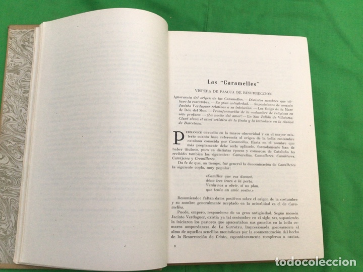Libros de segunda mano: FOLKLORE CATALAN (Tom&aacute;s Caball&eacute; y Clos) A&ntilde;o 1947 - Foto 5