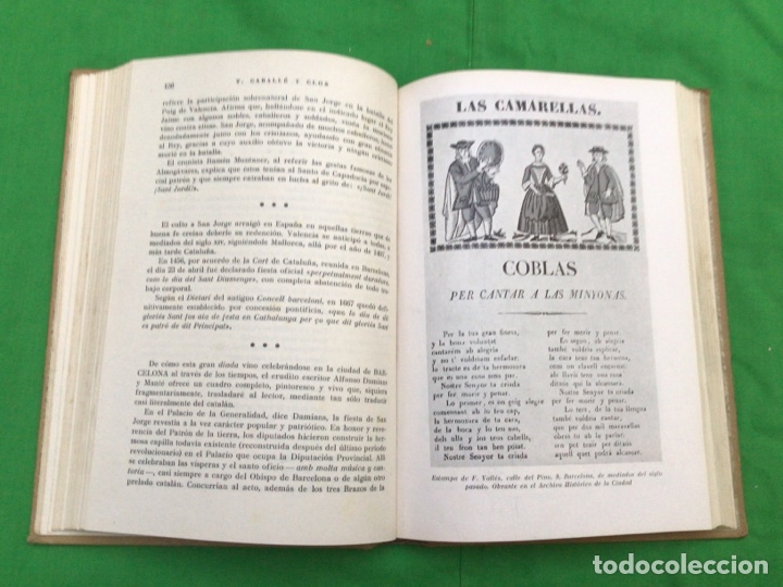 Libros de segunda mano: FOLKLORE CATALAN (Tom&aacute;s Caball&eacute; y Clos) A&ntilde;o 1947 - Foto 9