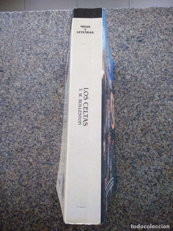 Libros de segunda mano: LOS CELTAS -- MITOS Y LEYENDAS -- T. W. ROLLESTON -- 1995 -- - Foto 2