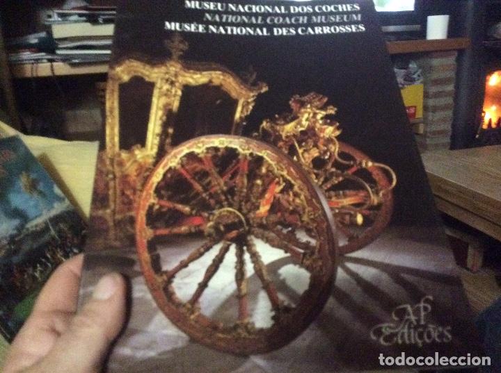 Gebrauchte B&uuml;cher: GUIA DO MUSEU NACIONAL DOS COCHES LISBOA ingles frances En portugeses carruajes carrozas