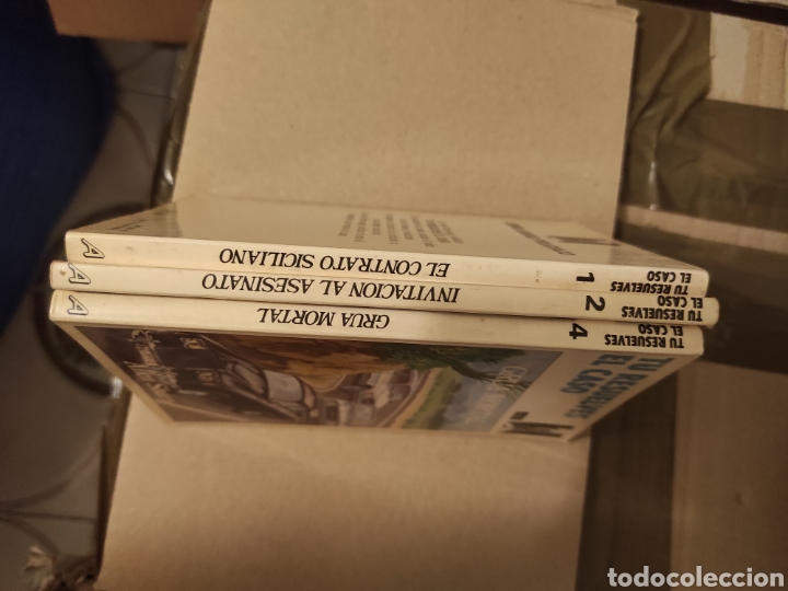 Libros de segunda mano: Colecci&oacute;n de 3 libros de tu resuelves el caso librojuego - Foto 3