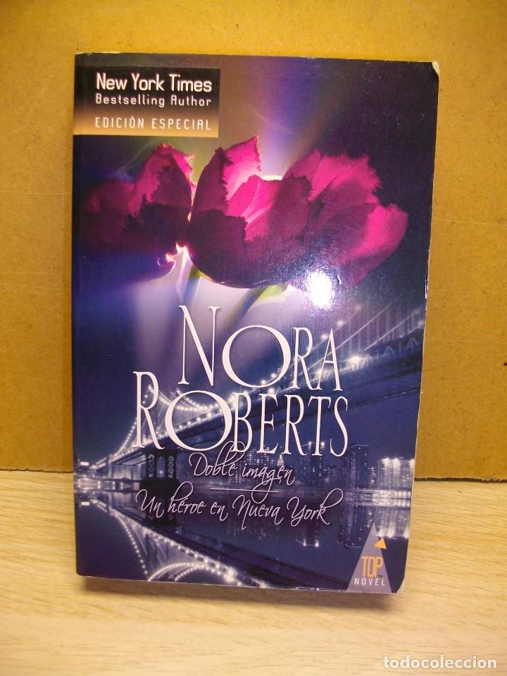 Libros de segunda mano: Doble imagen/ un heroe en nueva york de Nora Roberts - Foto 1