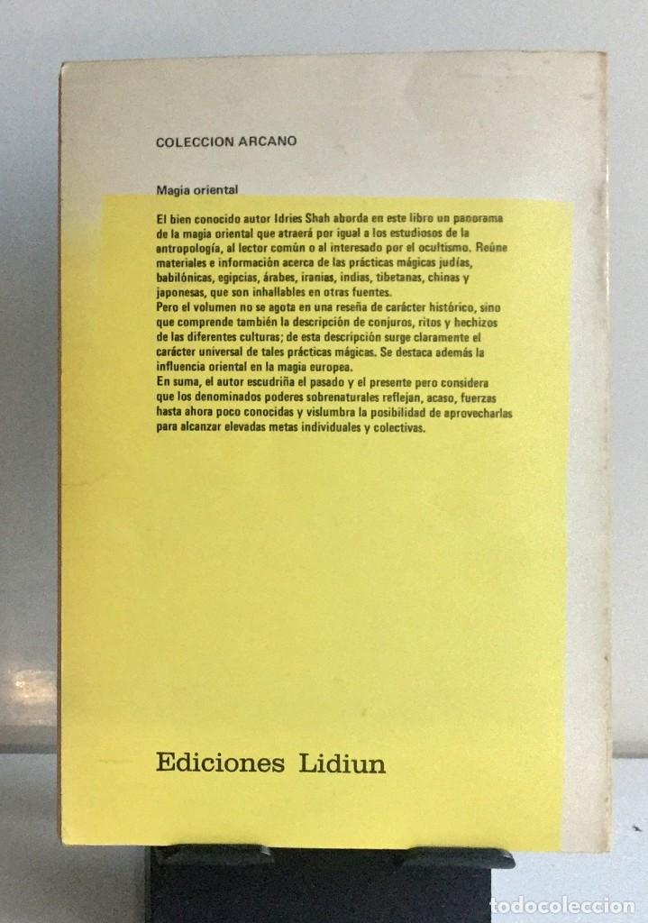 Libros de segunda mano: MAGIA ORIENTAL. Idries Shah - Foto 2