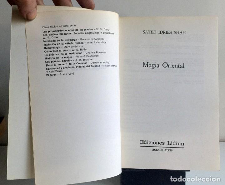 Libros de segunda mano: MAGIA ORIENTAL. Idries Shah - Foto 3