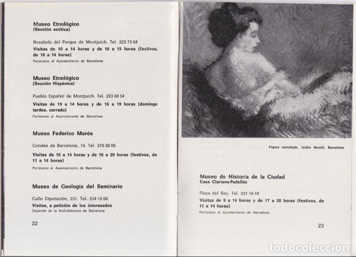 Libros de segunda mano: INDICE DE MUSEOS DE LA PROVINCIA DE BARCELONA &ndash; 1972 - Foto 2