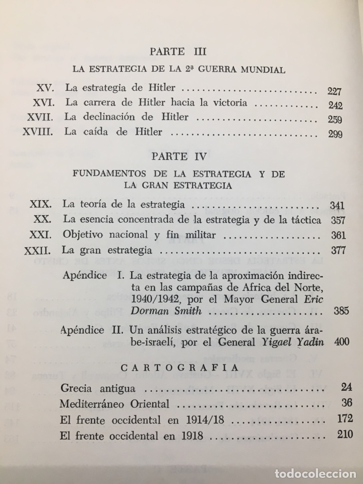Libros de segunda mano: ESTRATEGIA DE APROXIMACI&Oacute;N INDIRECTA. Hart - Foto 5