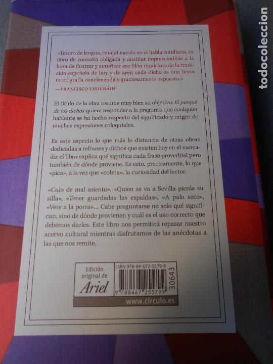 Libros de segunda mano: EL PORQU&Eacute; DE LOS DICHOS - Foto 13