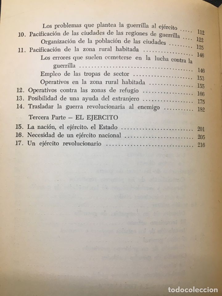 Libros de segunda mano: GUERRA, SUBVERSI&Oacute;N, REVOLUCI&Oacute;N. Cnel. Trinquier - Foto 6
