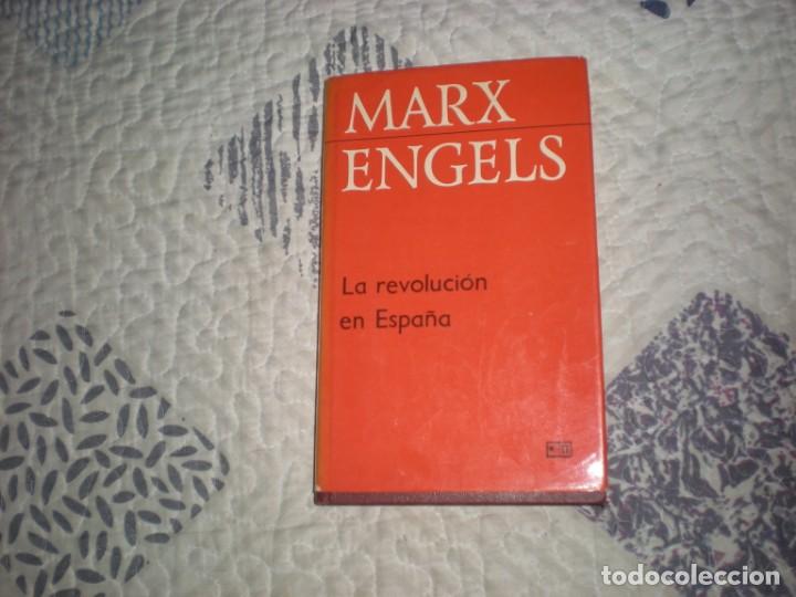 Libros de segunda mano: Marx/Engels;La revoluci&oacute;n en Espa&ntilde;a;Progreso;1978 - Foto 1