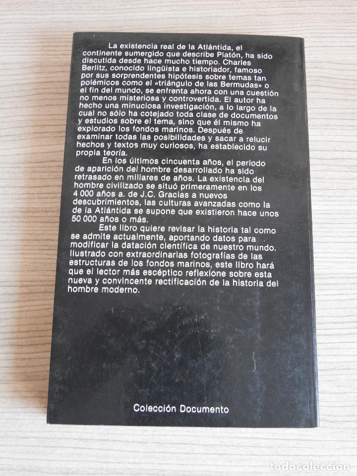 Libros de segunda mano: La Atl&aacute;ntida, el octavo continente, de Charles Berlitz - Foto 2