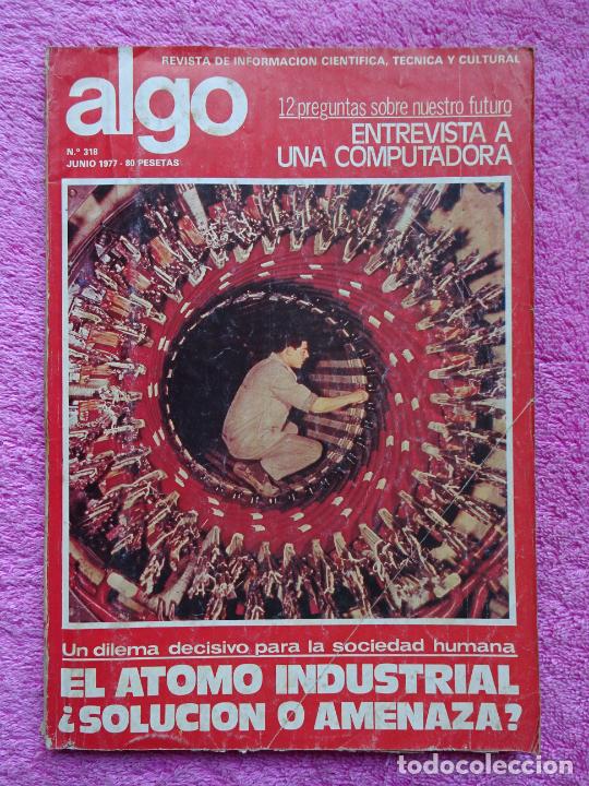 Libros de segunda mano: el &aacute;tomo industrial &iquest;soluci&oacute;n o amenaza? revista algo 318 junio 1977
