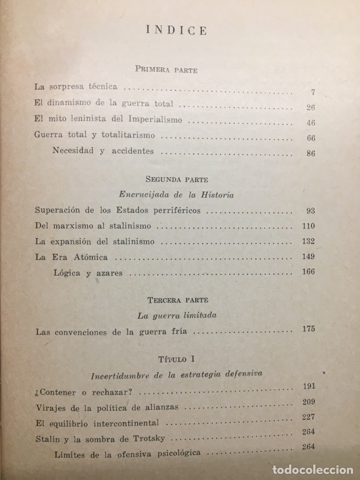 Libros de segunda mano: UN SIGLO DE GUERRA TOTAL. Aron - Foto 3