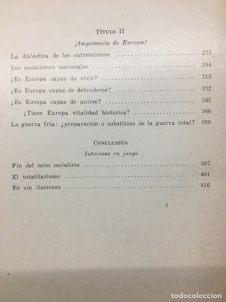 Libros de segunda mano: UN SIGLO DE GUERRA TOTAL. Aron - Foto 4