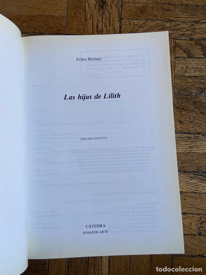 Libros de segunda mano: Las hijas de Lilith - Erika Bornay - C&aacute;tedra (2001) - Foto 3