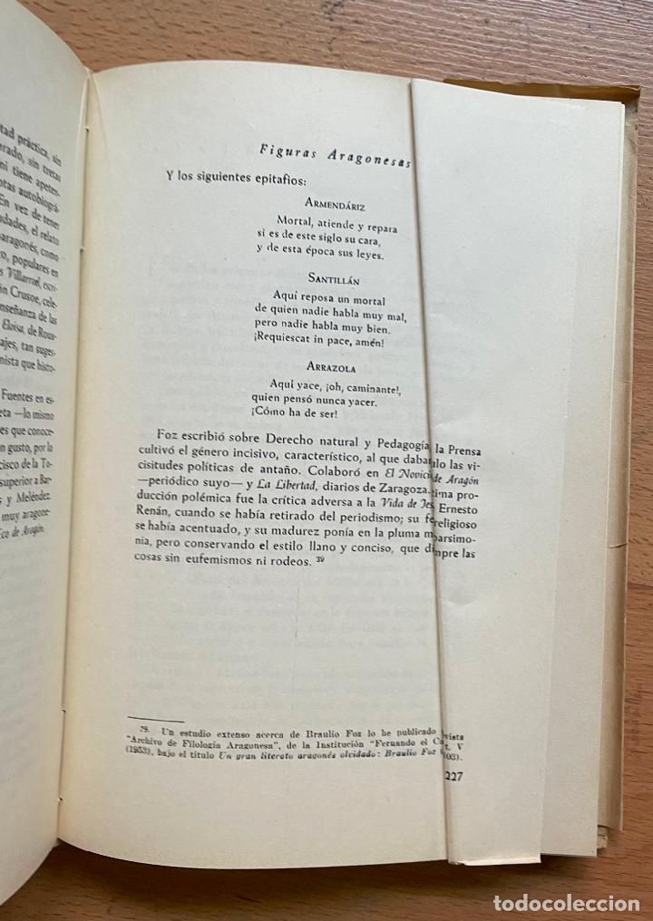 Libros de segunda mano: FIGURAS ARAGONESAS Serie Tercera, Ricardo del Arco - Foto 2
