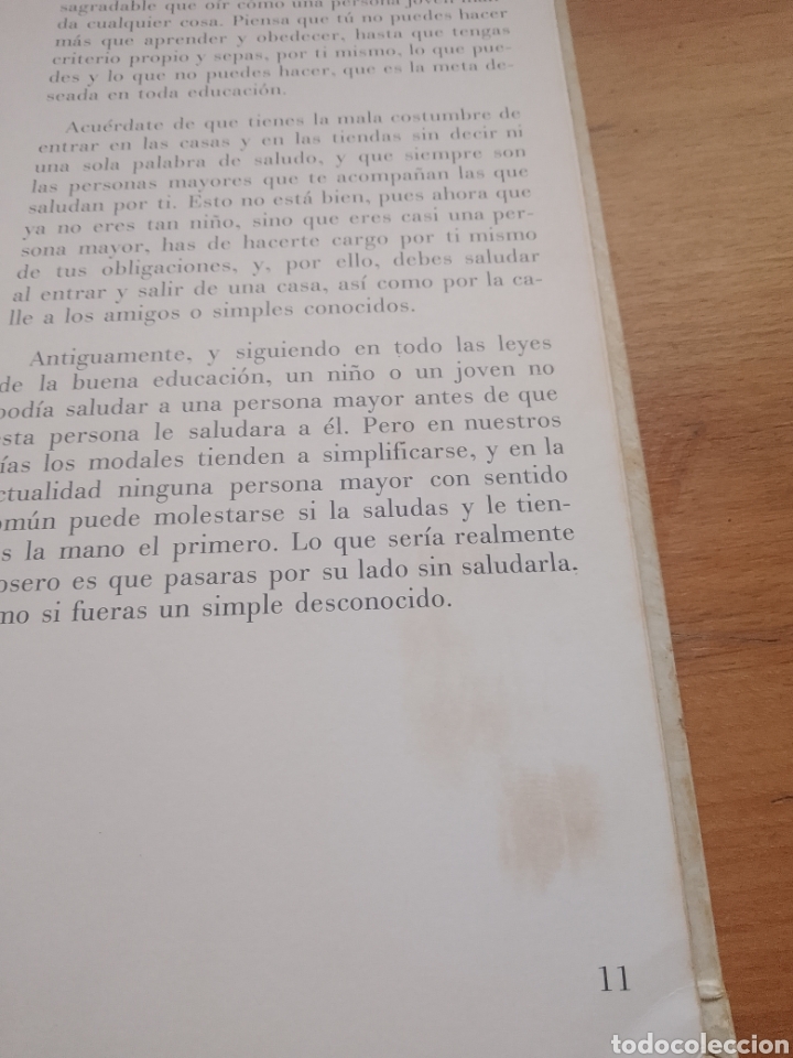 Libros de segunda mano: El libro de los buenos modales (1974) - Foto 5