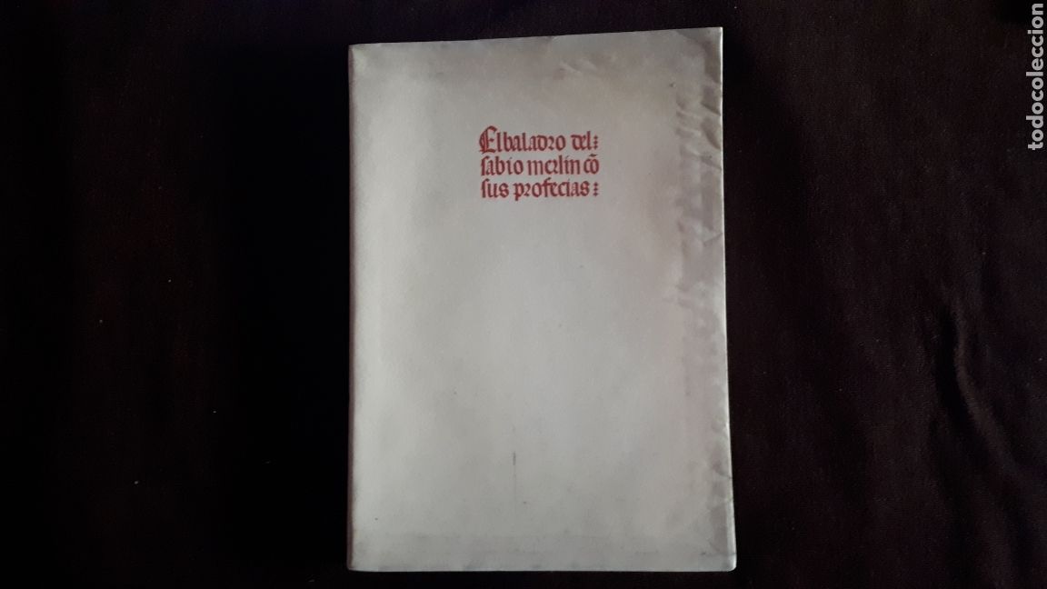 Libros de segunda mano: EL BALADRO DEL SABIO MERLIN, CON SUS PROFEC&Iacute;AS - Foto 1