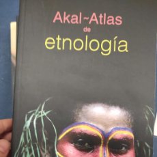 Libros de segunda mano: AKAL ATLAS DE ETNOLOGIA. Lote 313248253