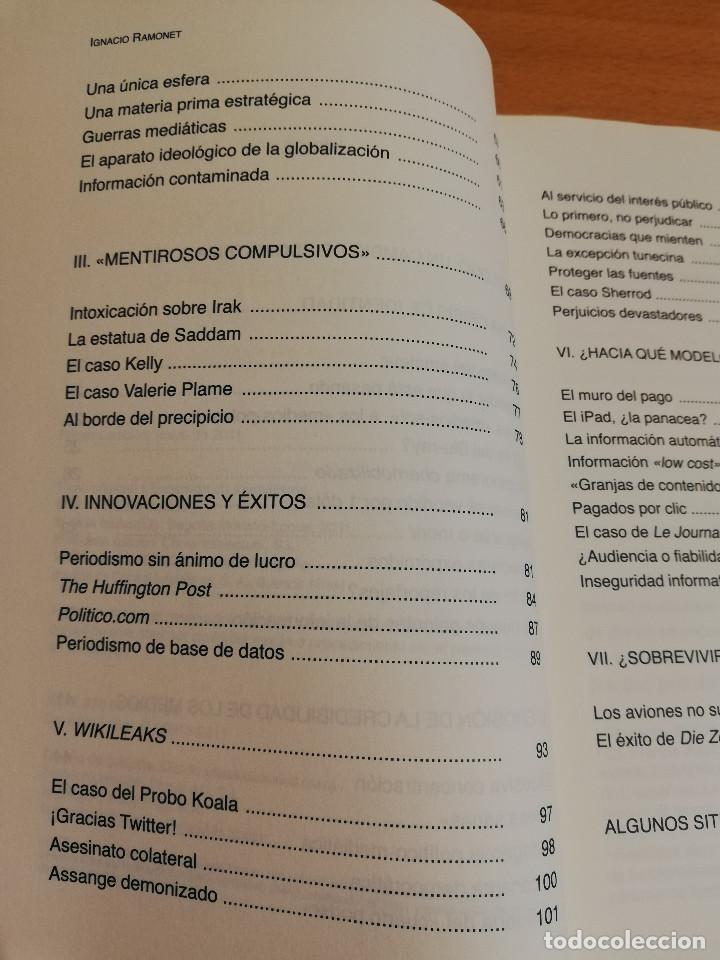 Libros de segunda mano: LA EXPLOSI&Oacute;N DEL PERIODISMO (IGNACIO RAMONET) - Foto 4