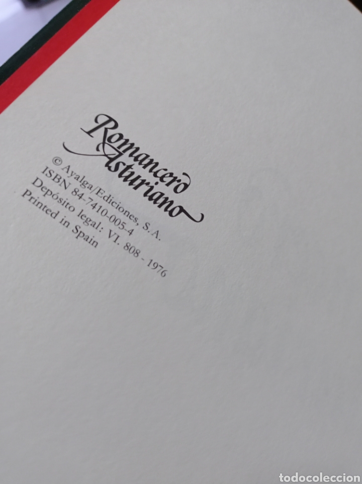 Libros de segunda mano: LIBRO ROMANCERO ASTURIANO. EDICIONES AYALGA. - Foto 6