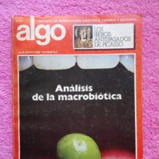Libros de segunda mano: ANÁLISIS DE LA MACROBIÓTICA REVISTA ALGO 378 AGOSTO 1982. Lote 313282638