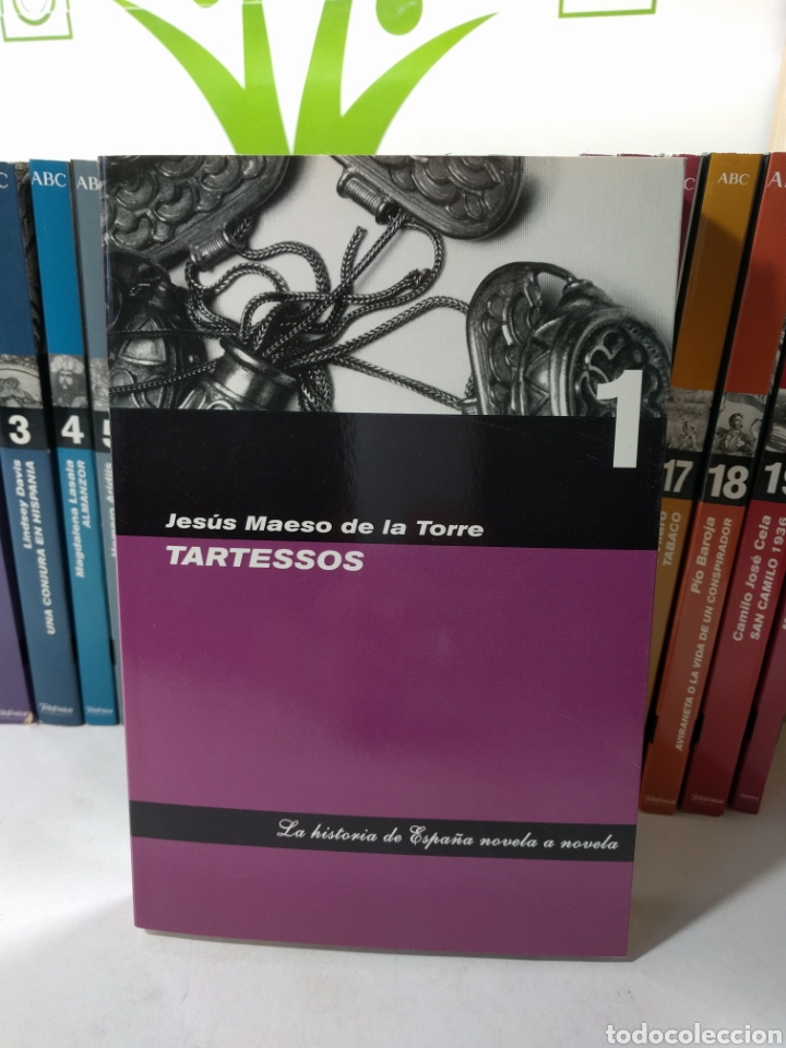 Libros de segunda mano: La historia de Espa&ntilde;a novela a novela. ABC. 20 tomos. - Foto 2
