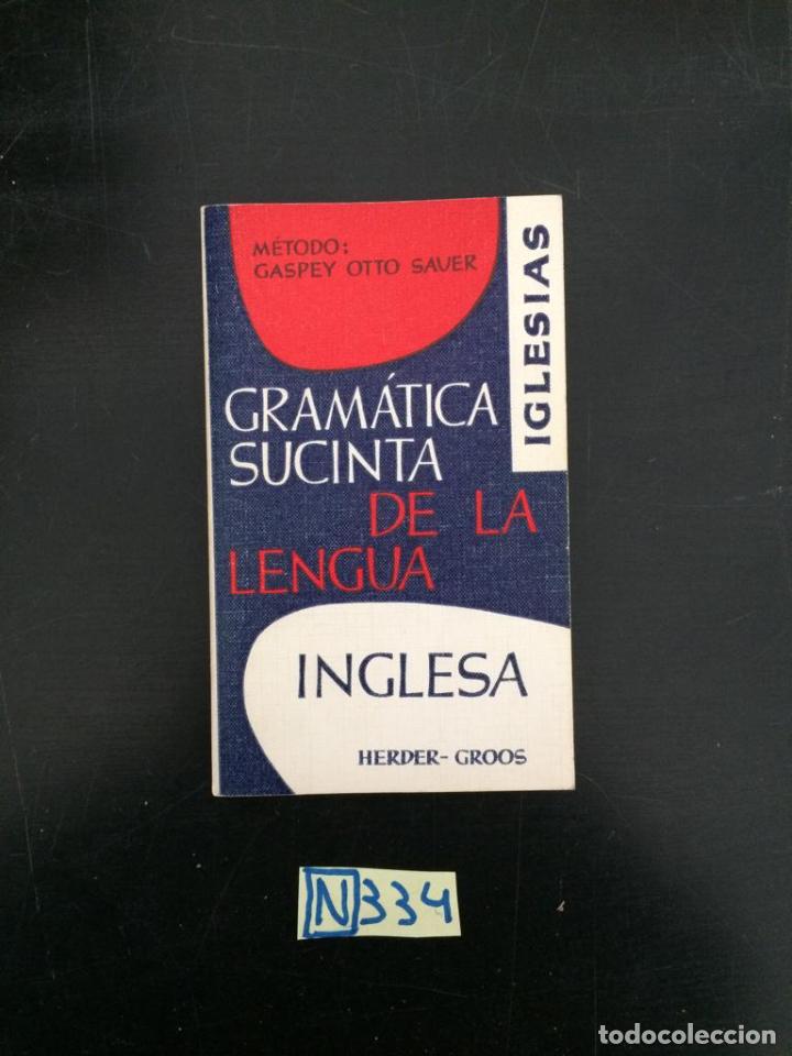 Libros de segunda mano: Gramatica sucinta de la lengua Inglesa - Foto 1