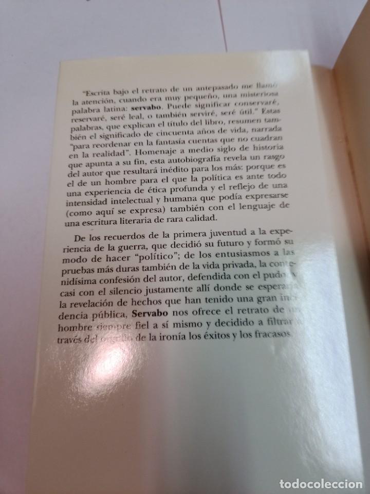 Libros de segunda mano: LUIGI PINTOR Servabo. memoria de final de siglo SA7547 - Foto 2