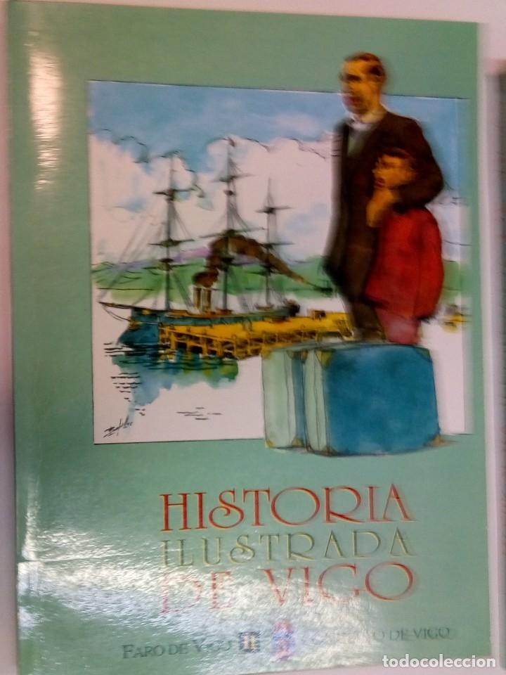 Libros de segunda mano: Historia ilustrada de Vigo 2 tomos SA7569 - Foto 2