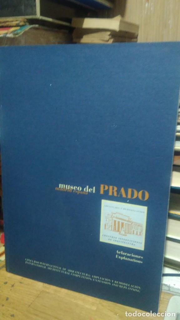 Libros de segunda mano: MUSEO DEL PRADO MADRID ESPA&Ntilde;A, ACLARACIONES , CONCURSO INTERNACIONAL DE ARQUITECTURA :AMPLIACI&Oacute;N