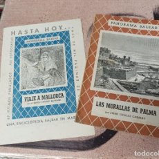 Libros de segunda mano: LAS MURALLAS DE PALMA . PANORAMA BALEAR . JAIME ESCALAS. + FOLLETO DE LA COLECCIÓN . 1955. MALLORCA. Lote 313589433