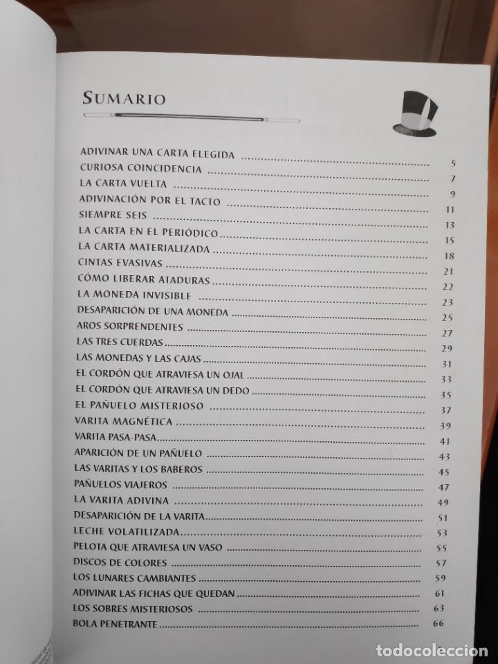Libros de segunda mano: Mi gran libro de Magia, &Aacute;ngela Guimo, Libro -Hobby - Foto 4