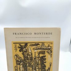 Libri di seconda mano: MONTEZUMA EL DE LA SILLA DE ORO. FRANCISCO MONTERDE
