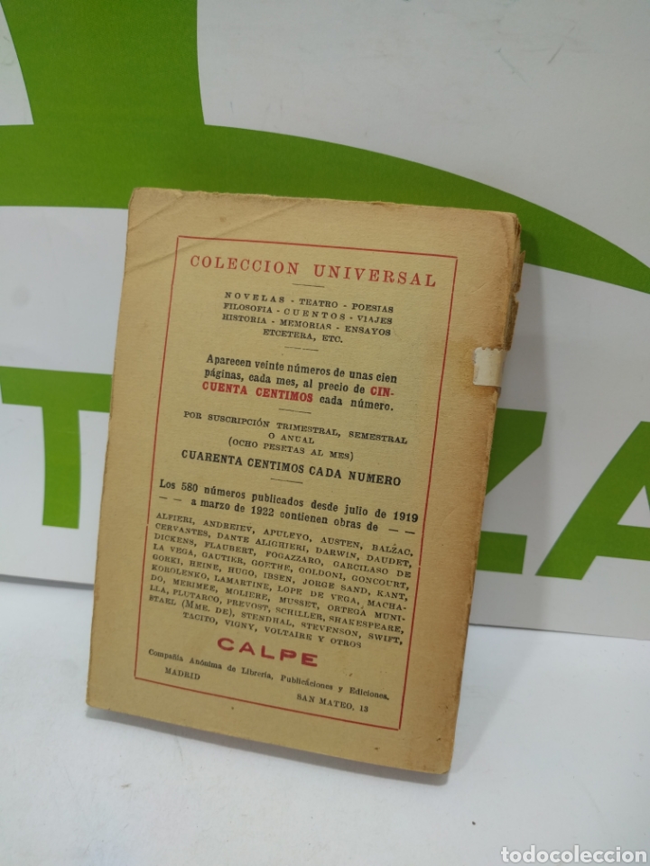 Libros de segunda mano: Di&aacute;logos. Colecci&oacute;n universal. Juan Luis Vives. 1922. - Foto 3