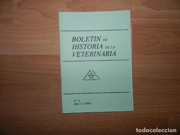 Libros de segunda mano: BOLET&Iacute;N de historia de la veterinaria - Foto 1
