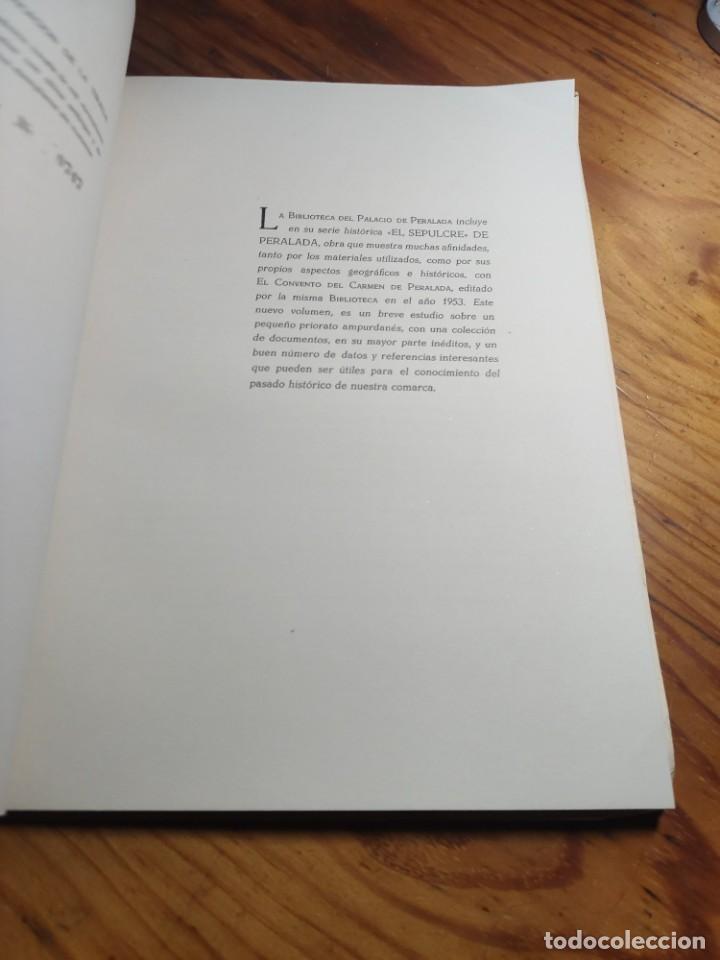 Libros de segunda mano: MIGUEL GOLOBARDES: - EL SEPULCRE DE PERALADA . (PALACIO PERALADA, 1955) - Foto 4