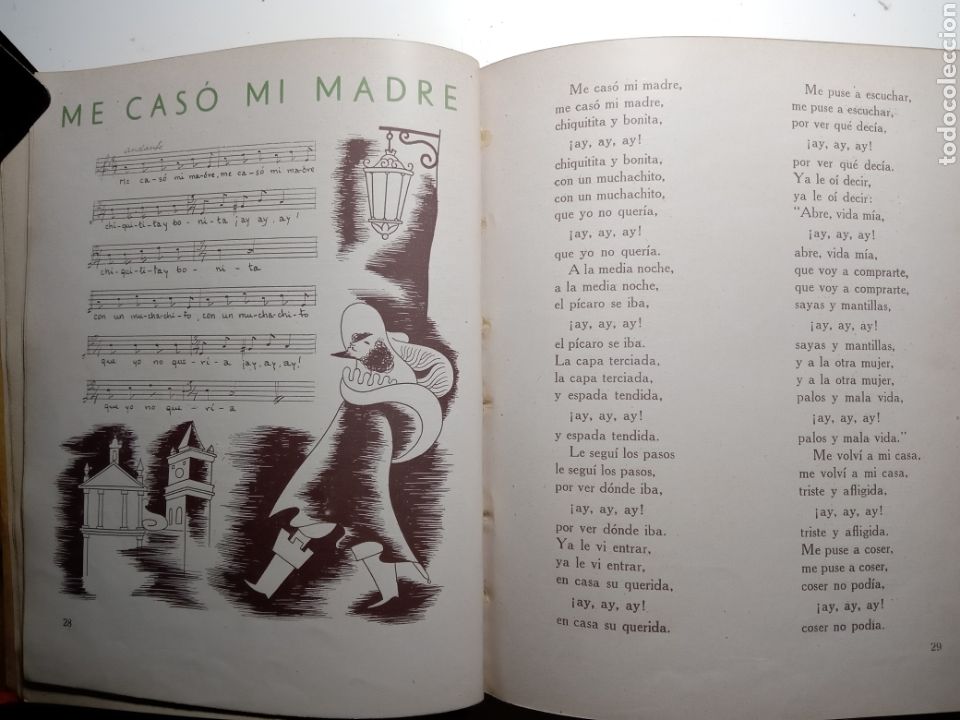Libros de segunda mano: Canciones infantiles. M. Rodrigo. E. Fortun - Foto 4