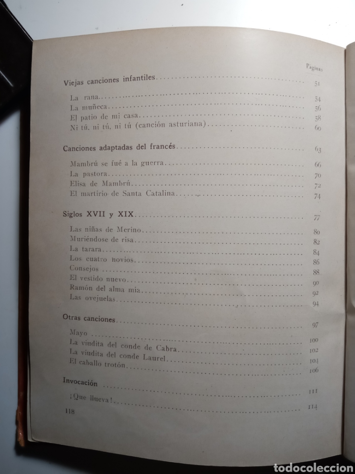 Libros de segunda mano: Canciones infantiles. M. Rodrigo. E. Fortun - Foto 7