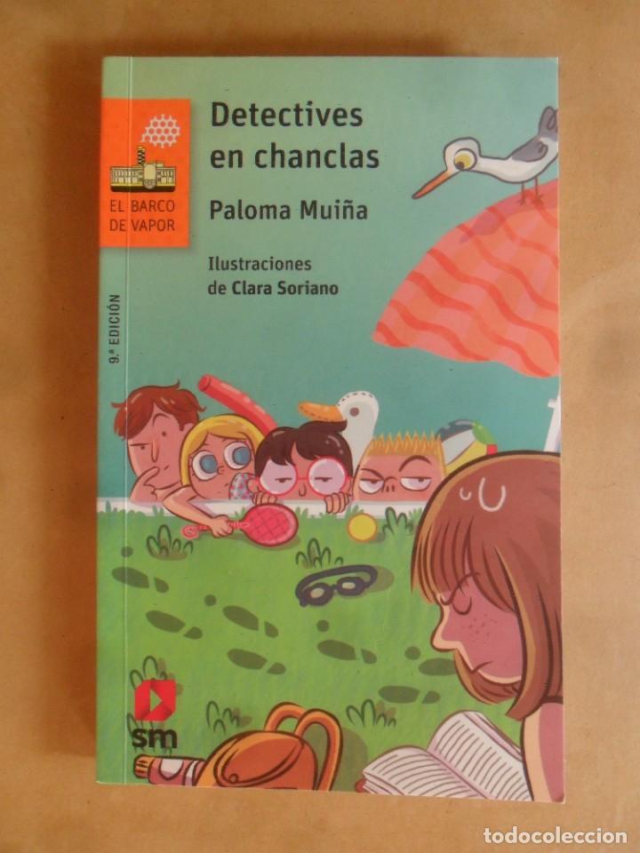 Libros de segunda mano: DETECTIVES EN CHANCLAS - PALOMA MUI&Ntilde;A - SM - 2015 - Foto 1