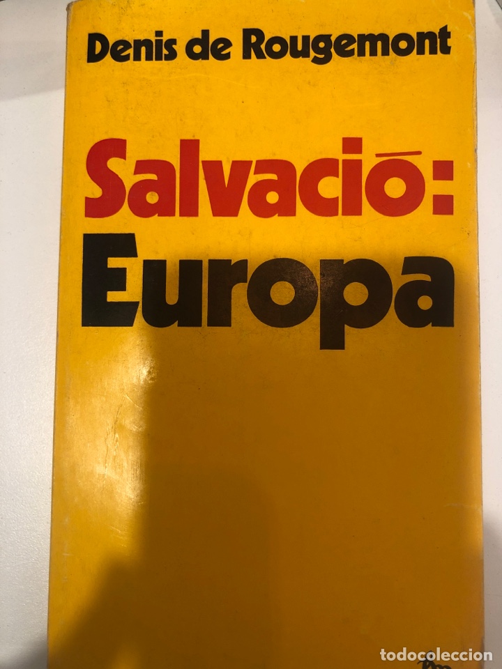 Libros de segunda mano: Salvaci&oacute;:europa per denis de rougemont - Foto 1
