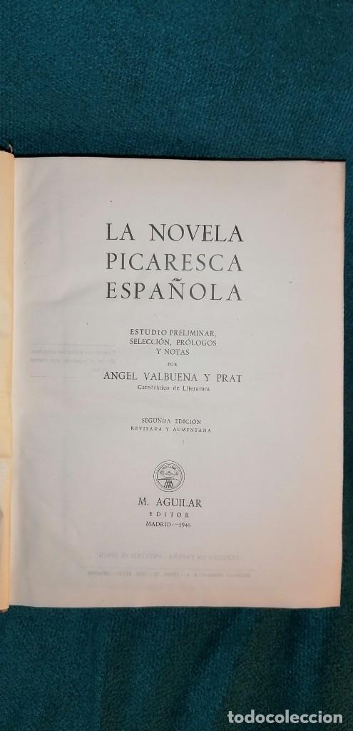 Libros de segunda mano: AGUILAR. LA PICARESCA ESPA&Ntilde;OLA. 1946 - Foto 2