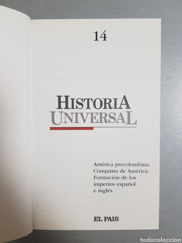 Libros de segunda mano: HISTORIA UNIVERSAL. - Foto 2
