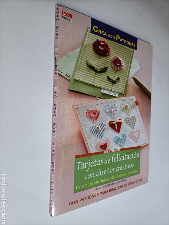 Libros de segunda mano: Tarjetas de felicitaci&oacute;n con dise&ntilde;os creativos. Con patrones. . Artesan&iacute;a manualidades