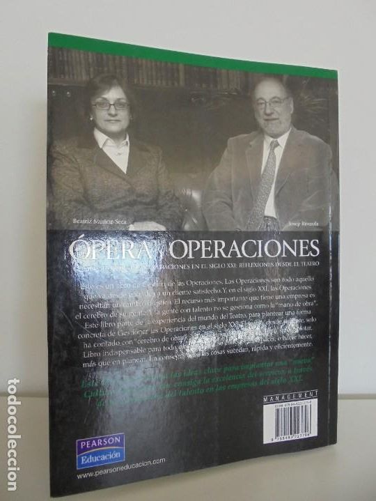 Libros de segunda mano: OPERA Y OPERACIONES. BEATRIZ MU&Ntilde;OZ SECA. JOSEP RIVEROLA. PEARSON EDUCACION 2007. - Foto 16