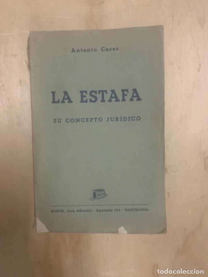Libros de segunda mano: La estafa, su concepto jur&iacute;dico (Bols, 6) - Foto 1