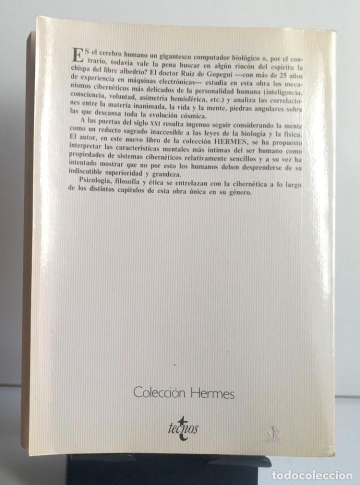 Libros de segunda mano: CIBERN&Eacute;TICA DE LO HUMANO. Luis Ruiz de Gopegui - Foto 2