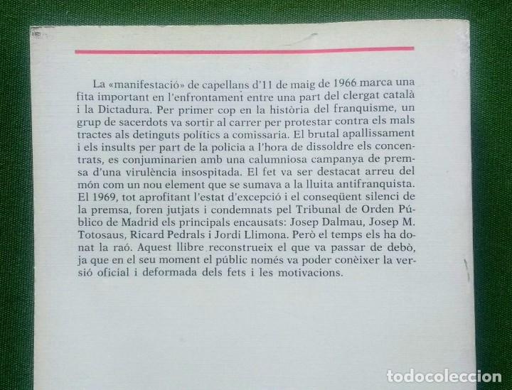Libros de segunda mano: LA MANIFESTACI&Oacute; DE CAPELLANS DE 1966 - JOAN CREXELL - Foto 2