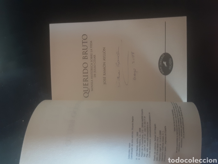 Libros de segunda mano: Querido bruto -Jos&eacute; Ram&oacute;n Ayllon- - Foto 4