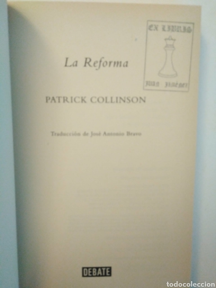 Libros de segunda mano: La reforma / Patrick Collison - Foto 4