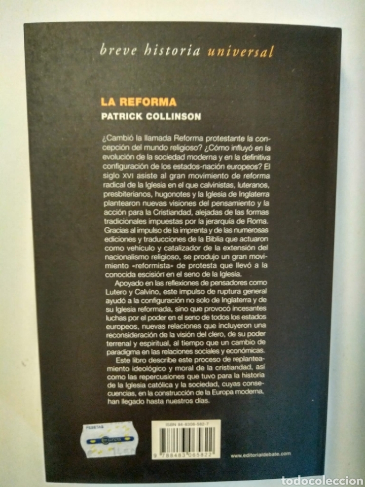 Libros de segunda mano: La reforma / Patrick Collison - Foto 5